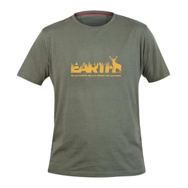 Hart Earth-TS T-Shirt Herren olive