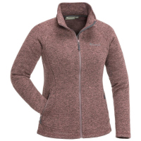 Pinewood 9372 Gabriella Damen Strick Fleecejacke Maron...