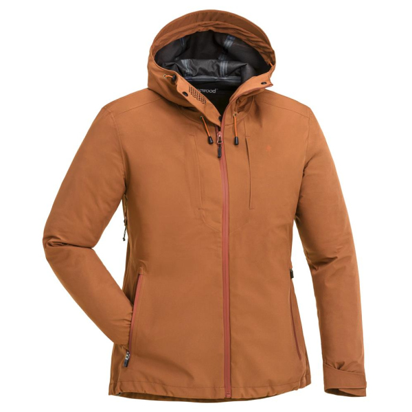 Pinewood 3213 Abisko/Telluz Damenjacke Burned Orange (501)