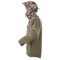 Ridgeline Ascent Half Shell Fleecejacke dirt camo beech