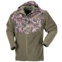 Ridgeline Ascent Half Shell Fleecejacke dirt camo beech M
