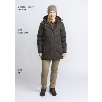 Pinewood 3414 Värnamo Damen Winterjacke D. Grün...