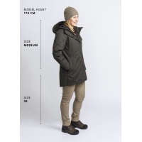 Pinewood 3414 Värnamo Damen Winterjacke D. Grün (103) XS