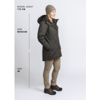 Pinewood 3414 Värnamo Damen Winterjacke D. Grün (103) XL