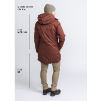 Pinewood 3414 Värnamo Damen Winterjacke D. Copper (566)