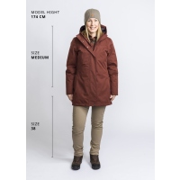Pinewood 3414 Värnamo Damen Winterjacke D. Copper (566) XS