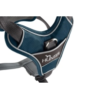 HUNTER Geschirr Divo Dunkelblau/Grau M