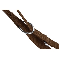 HUNTER verstellbare Führleine London Braun 15mm x 200xm