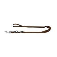 HUNTER verstellbare Führleine London Braun 15mm x 200xm