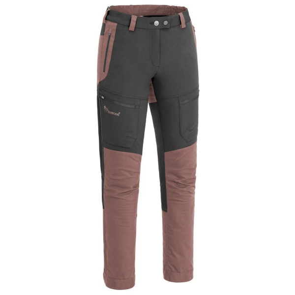 Pinewood 3304 Finnveden Hybrid Damen Hose Maron Rose/D. Anthrazit (802)