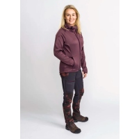 Pinewood 3773 Himalaya Active Damen Sweatjacke Dusty Plum (590) S