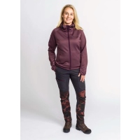 Pinewood 3773 Himalaya Active Damen Sweatjacke Dusty Plum (590) XL