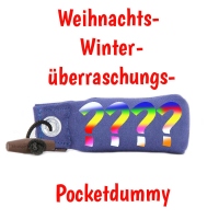 Mystique Weihnachts Winter Überraschungs Pocket blau