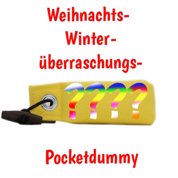 Mystique Weihnachts Winter Überraschungs Pocket gelb