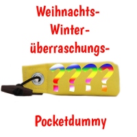 Mystique Weihnachts Winter Überraschungs Pocket gelb