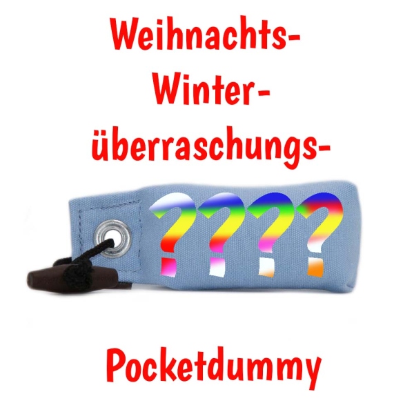 Mystique Weihnachts Winter Überraschungs Pocket hellblau