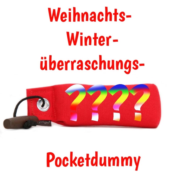 Mystique Weihnachts Winter Überraschungs Pocket rot