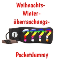 Mystique Weihnachts Winter Überraschungs Pocket schwarz