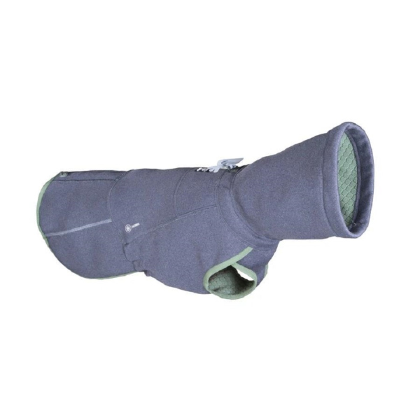 Hurtta Razzle Dazzle Midlayer Hundemantel grün/grau