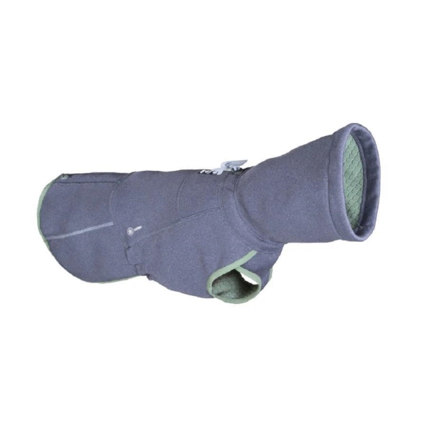 Hurtta Razzle Dazzle Midlayer Hundemantel grün/grau 60cm