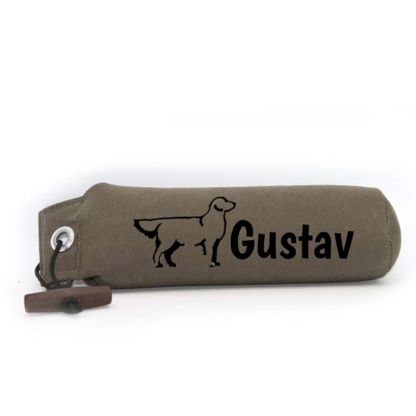 Mystique Dummy Einzel Name Boogaloo khaki Golden Retriever