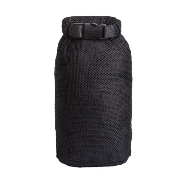 Savotta Rolltop Stuffsack Mesh schwarz 20L