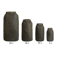 Savotta Rolltop Stuffsack Mesh grün 40L