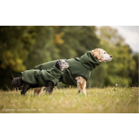 Warmover Fleece Cape pine green