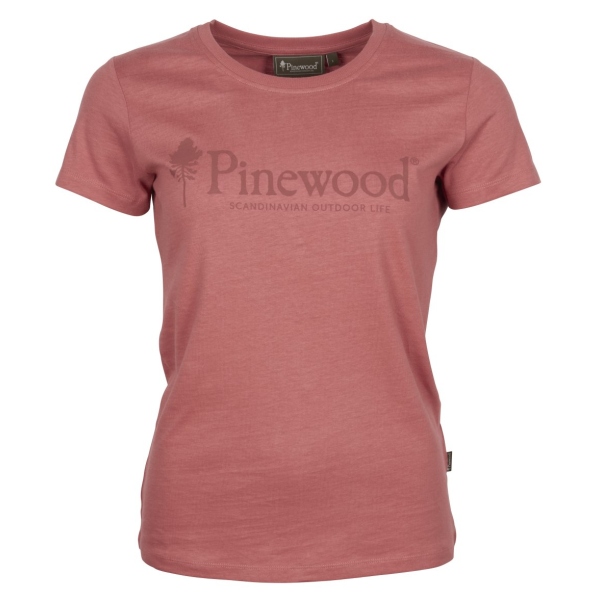 Pinewood 3445 Outdoor Life Damen T-Shirt Pink (507) XS
