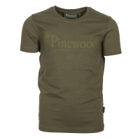 Pinewood 6445 Outdoor Life Kids T-Shirt H. Olive (713) 164