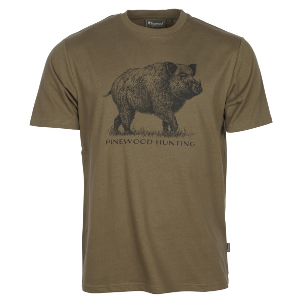 Pinewood 5508 Wildboar T-Shirt H. Olive (713) S
