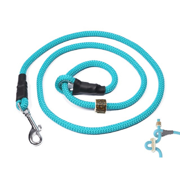 Mystique® Hunting Profi Teil 8mm Moxon mit Hornstopp türkisblau 125cm