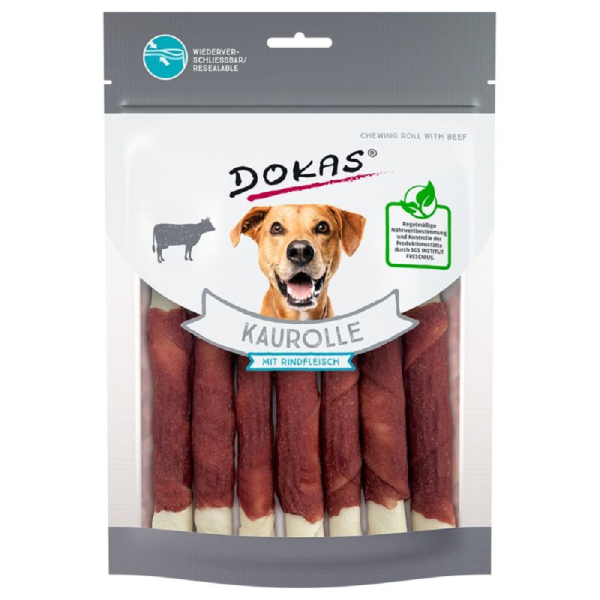 DOKAS - Kaurolle mit Rindfleisch 1er Pack (1 x 190g)