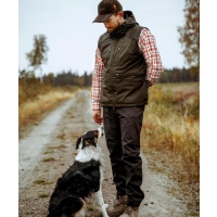 Pinewood 5180 Dog Sports Windblocker Weste Moosgrün (135) S