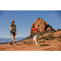 Ruffwear Camp Flyer Spielzeug Red Sumac