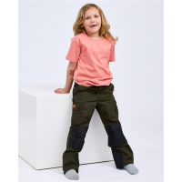 Pinewood 9985 Outdoorhose Lappland Kids Moosgrün / Schwarz (153) 164