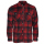 Pinewood 5063 Finnveden Canada Fleece Hemd Rot/ Schwarz (518)