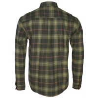 Pinewood 9435 Cornwall Hemd H. Olive/ Terracotta (728) M