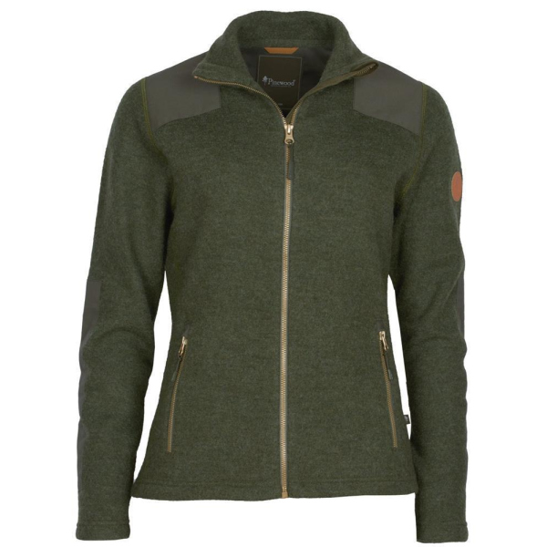 Pinewood 3396 Lappland Felted Wood Damen Jacke Grün Melange (116) XL