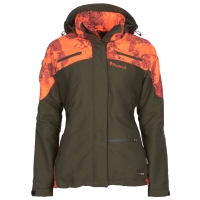 Pinewood 3690 Hunter Pro Xtreme 2.0 Camou Damen Jacke Moosgrün/ Strata Blaze (721)