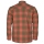 Pinewood 5008 Finnveden Checked Padded Overshirt Terracotta/ Oliv (529)