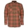 Pinewood 5008 Finnveden Checked Padded Overshirt Terracotta/ Oliv (529) S
