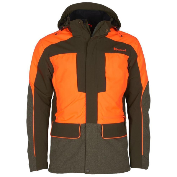 Pinewood 5812 Thorn Resistant Jacke Moosgrün/ Orange (192)