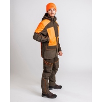 Pinewood 5812 Thorn Resistant Jacke Moosgrün/ Orange (192) XXL