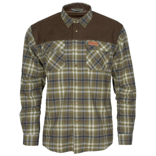 Pinewood 9436 Douglas Hemd H. Olive/L. Khaki (744)