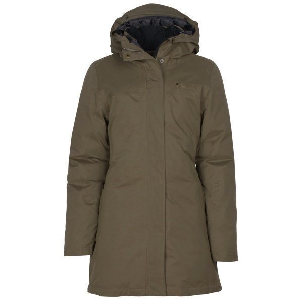 Pinewood 3414 Värnamo Padded Damen Jacke Erdbraun (206)