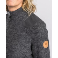 Pinewood 3396 Lappland Felted Wood Damen Jacke D. Grau Melange (423) XL