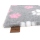 Vetbed Isobed SL grau rosa Pfoten 150 x 100cm