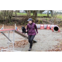 Pinewood 3184 Dog Sports 2.0 Damen Weste Pflaume/Anthrazit (582) 3XL