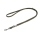 Mystique® Gummierte Umhängeleine Leine 20mm Standard Karabiner khaki 2,5m